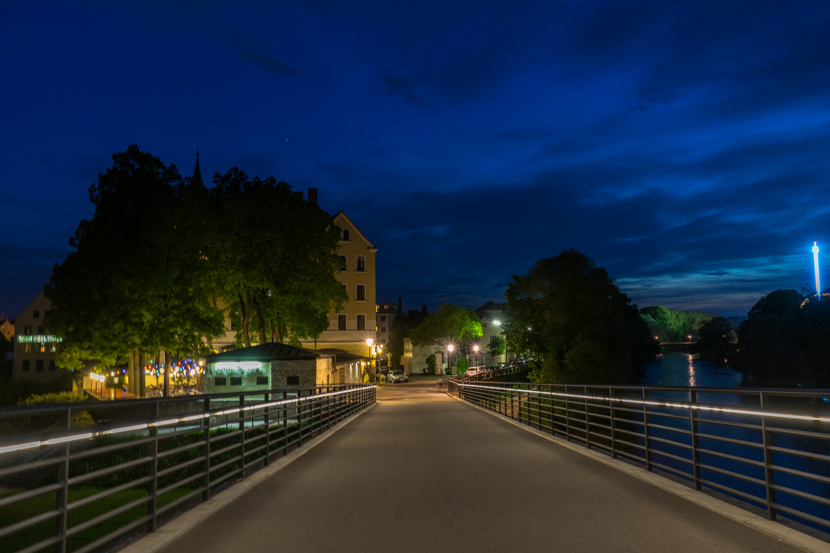 Nachtaufnahme Nähe Altstadt 