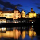 Nachtaufnahme Schloss Neuburg an der Donau