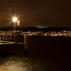 Nachtaufnahme vom Zürichsee