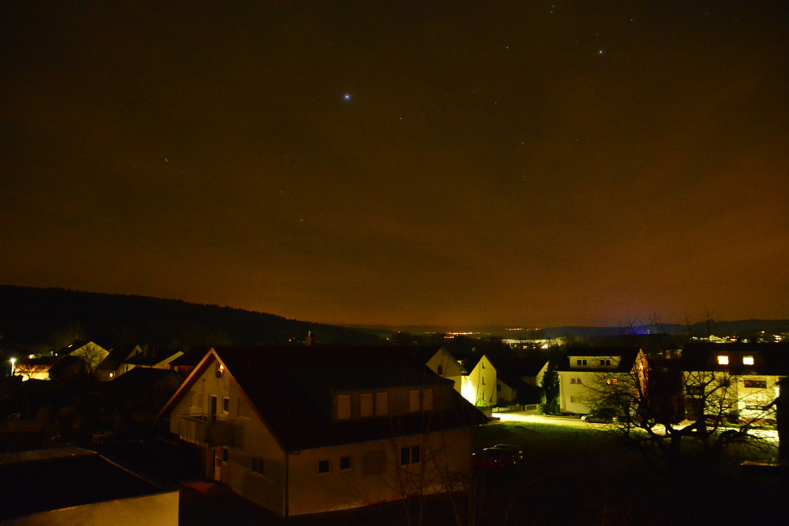 Nachtaufnahme Wilferdingen