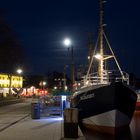 Nachtaufname im Laboer Hafen