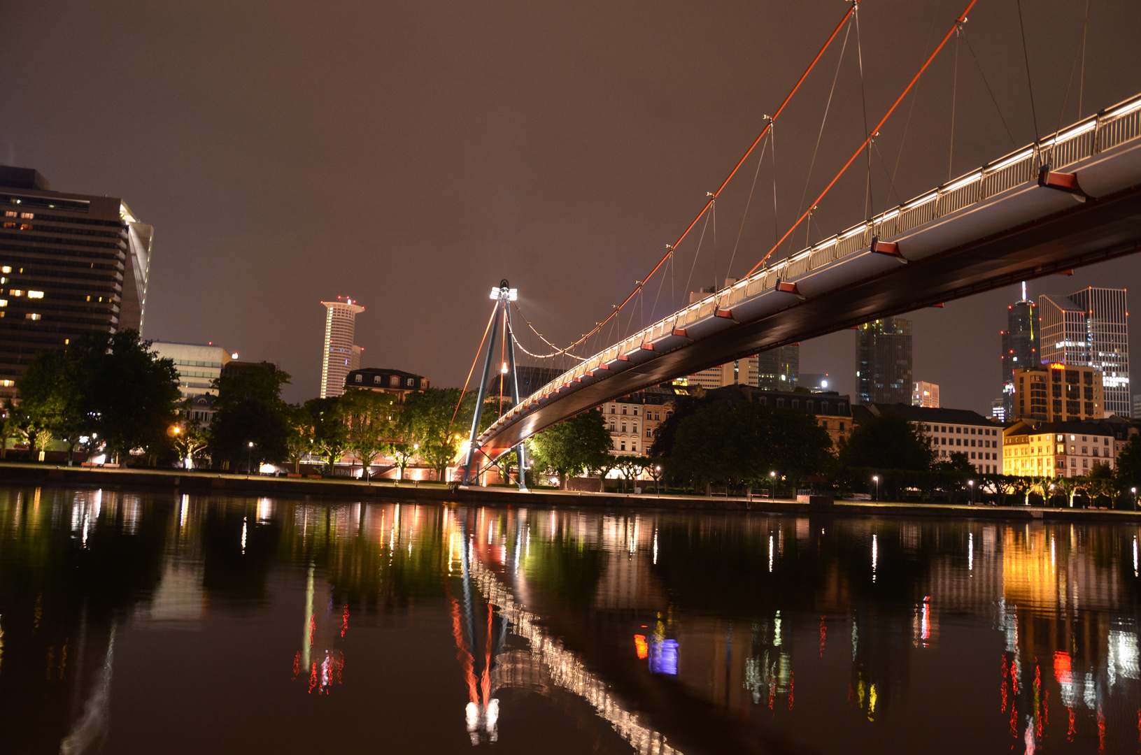 Nachtbesuch in Frankfurt