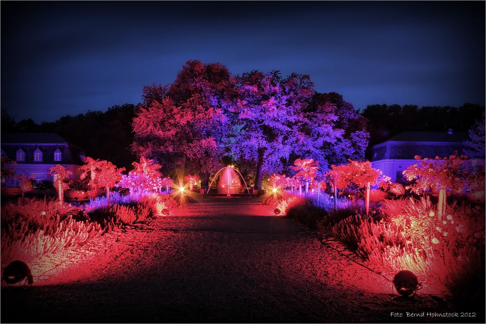 Nacht.Bilder an Schloss Wickrath