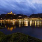 Nachteinbruch über Cochem an der Mosel