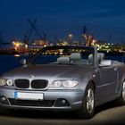 Nachtfoto BMW 3er Cabrio