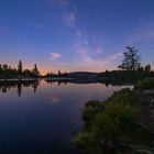 Nachtfotografie am Oderteich im Harz