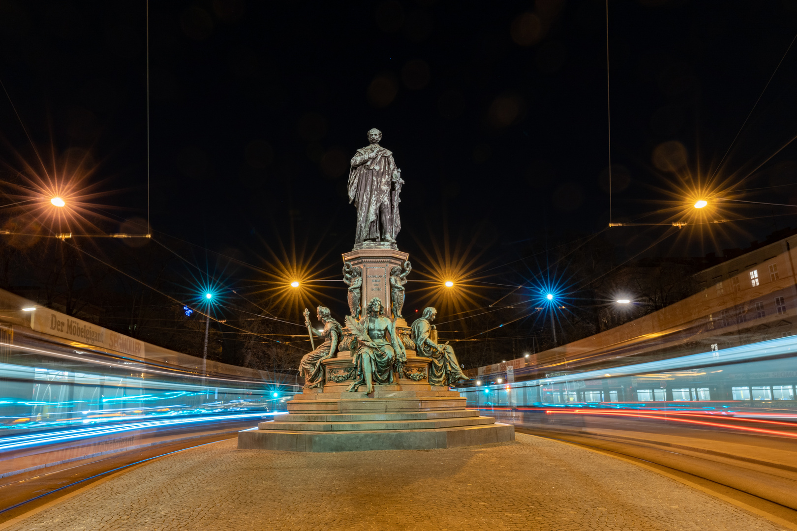 Nachtfotografie in München - mit YouTube Video