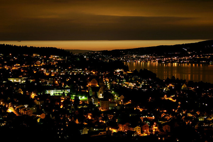 Nachtfotografie mit schönem Himmel