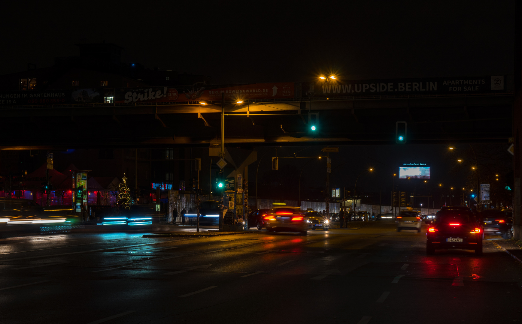 Nachtfotografie Oberbaum