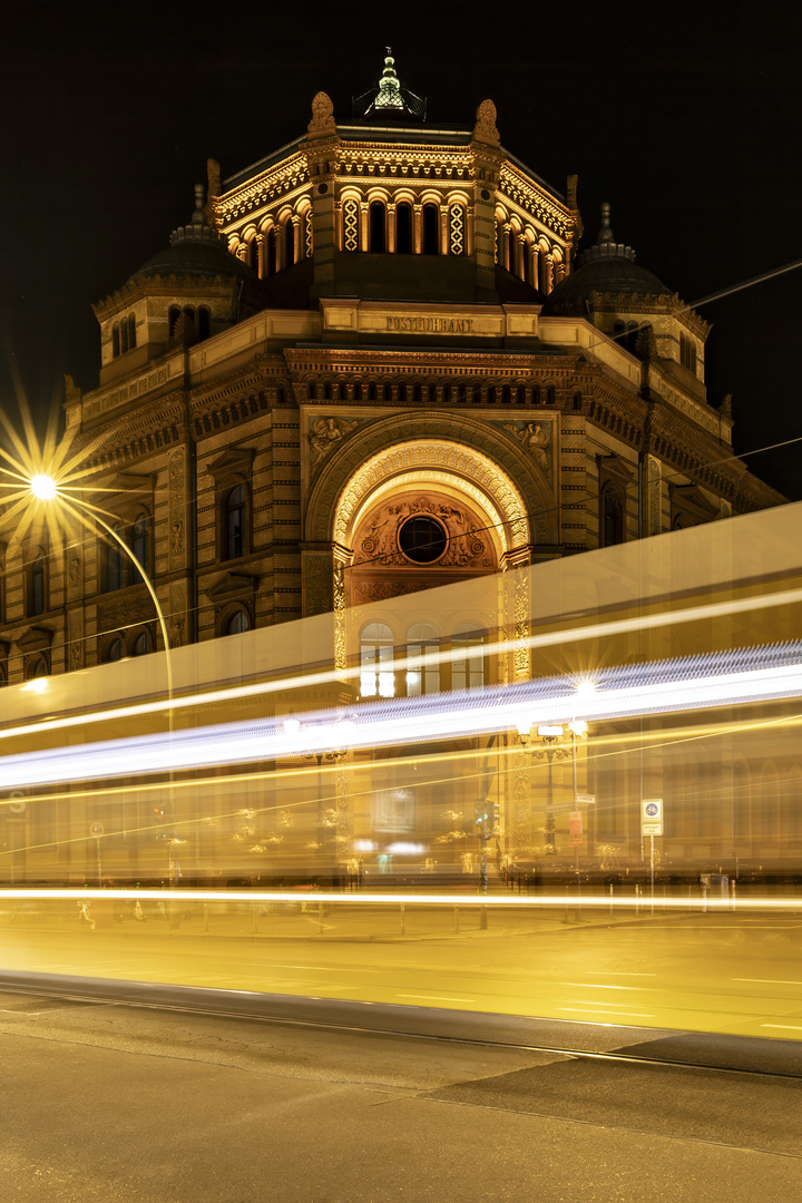 Nachtfotografie Postfuhramt Berlin 2024