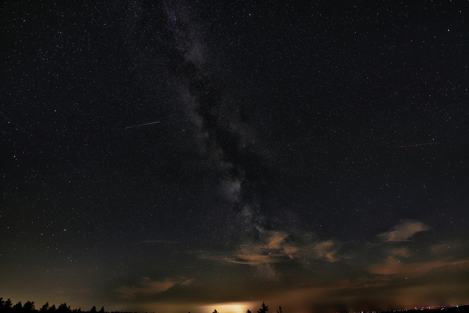 Nachthimmel Foto & Bild | astrofotografie, himmel, wolken Bilder auf