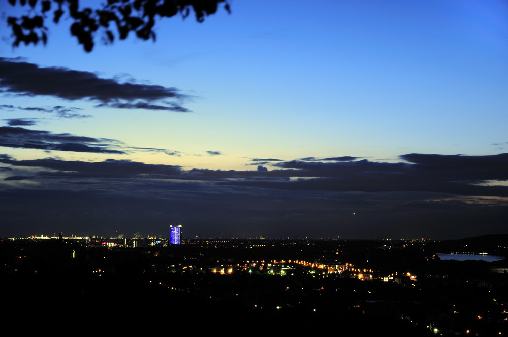 Nachthimmel über Bonn