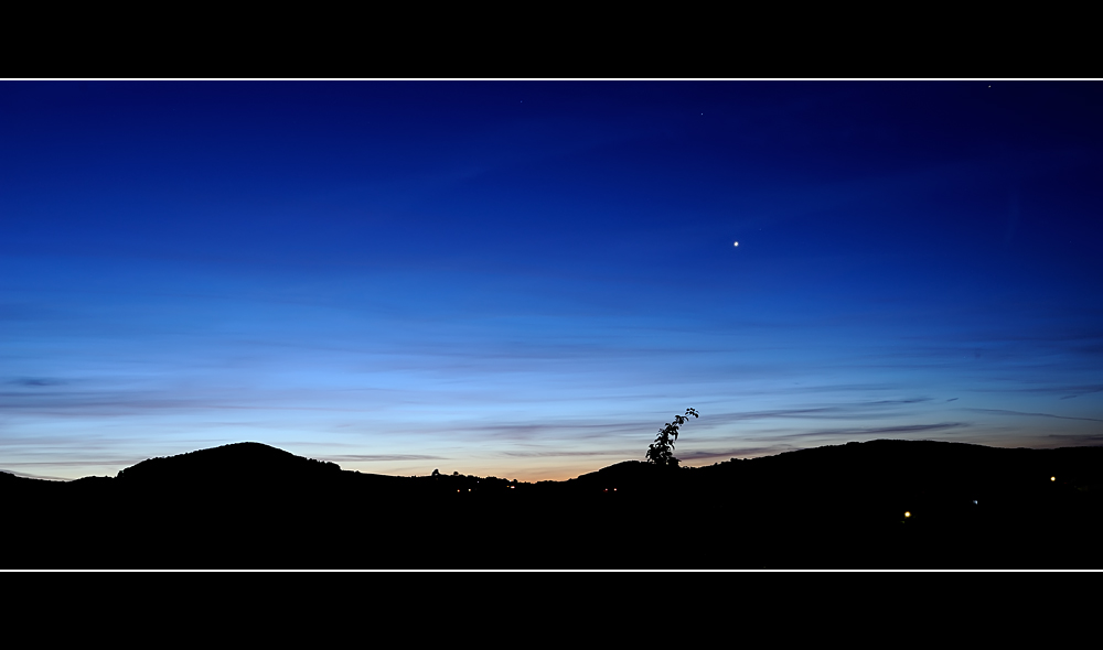 Nachthimmel über Nüsttal / Hofaschenbach in der Rhön