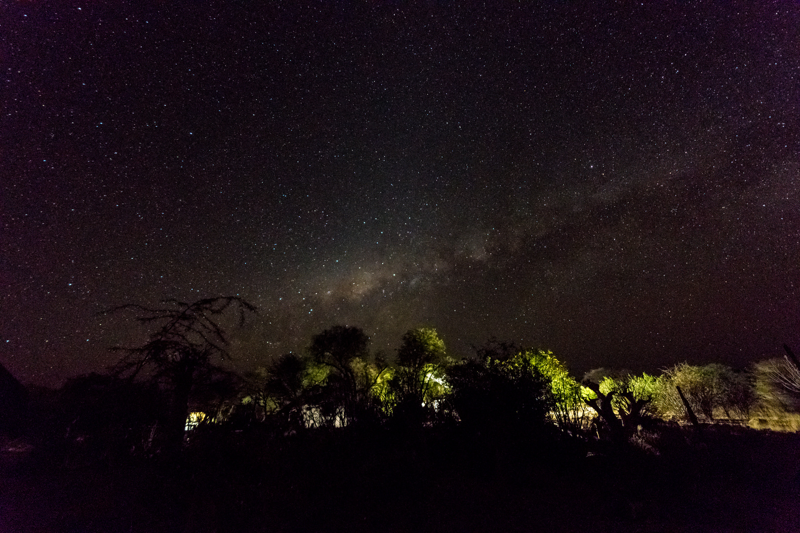 Nachthimmel über Oorongo,Namibia 