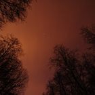 Nachthimmel über Umea (Schweden)