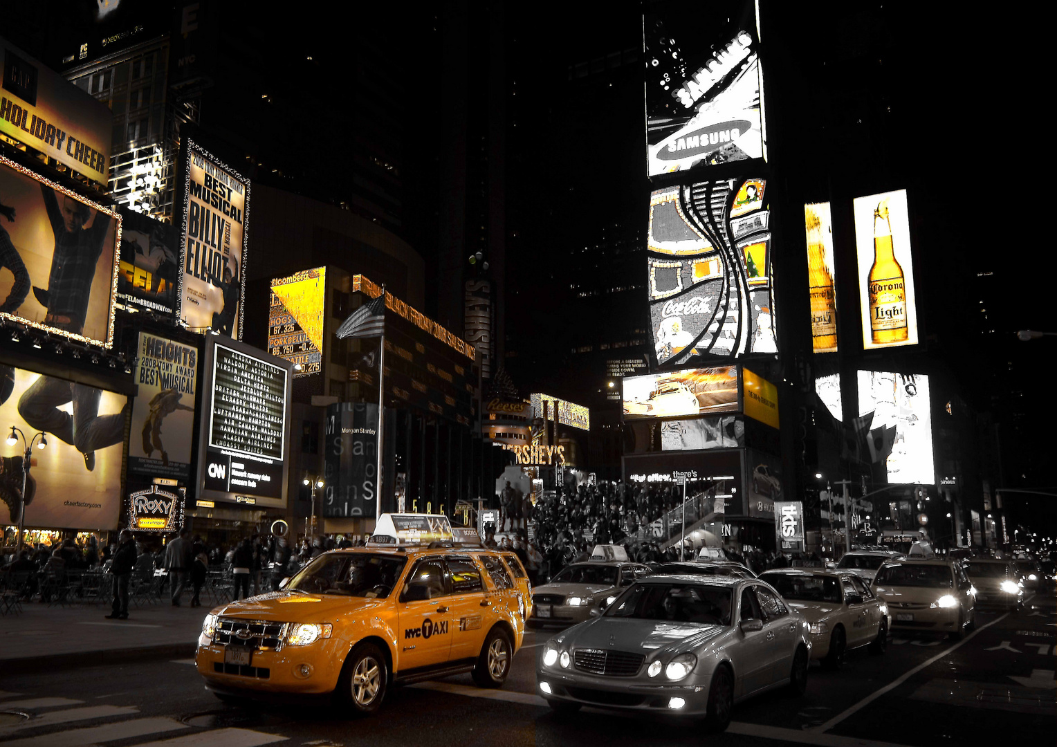 Nachtimpression am Times Square