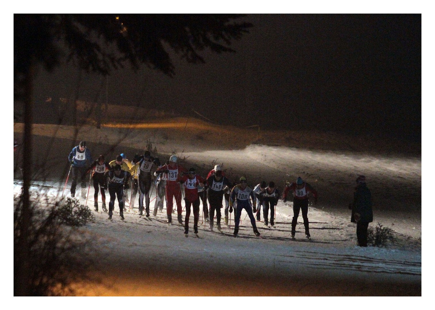 Nachtlanglauf auf dem Heuberg...