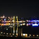 Nachtleben auf der Donauinsel