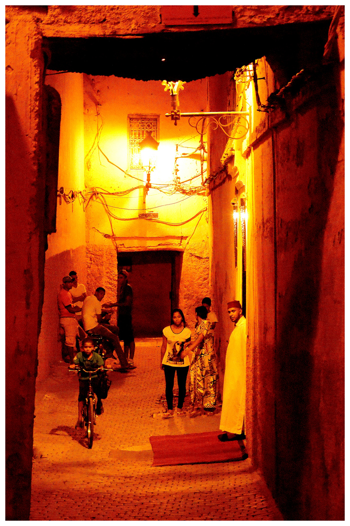 Nachtleben in Marrakech