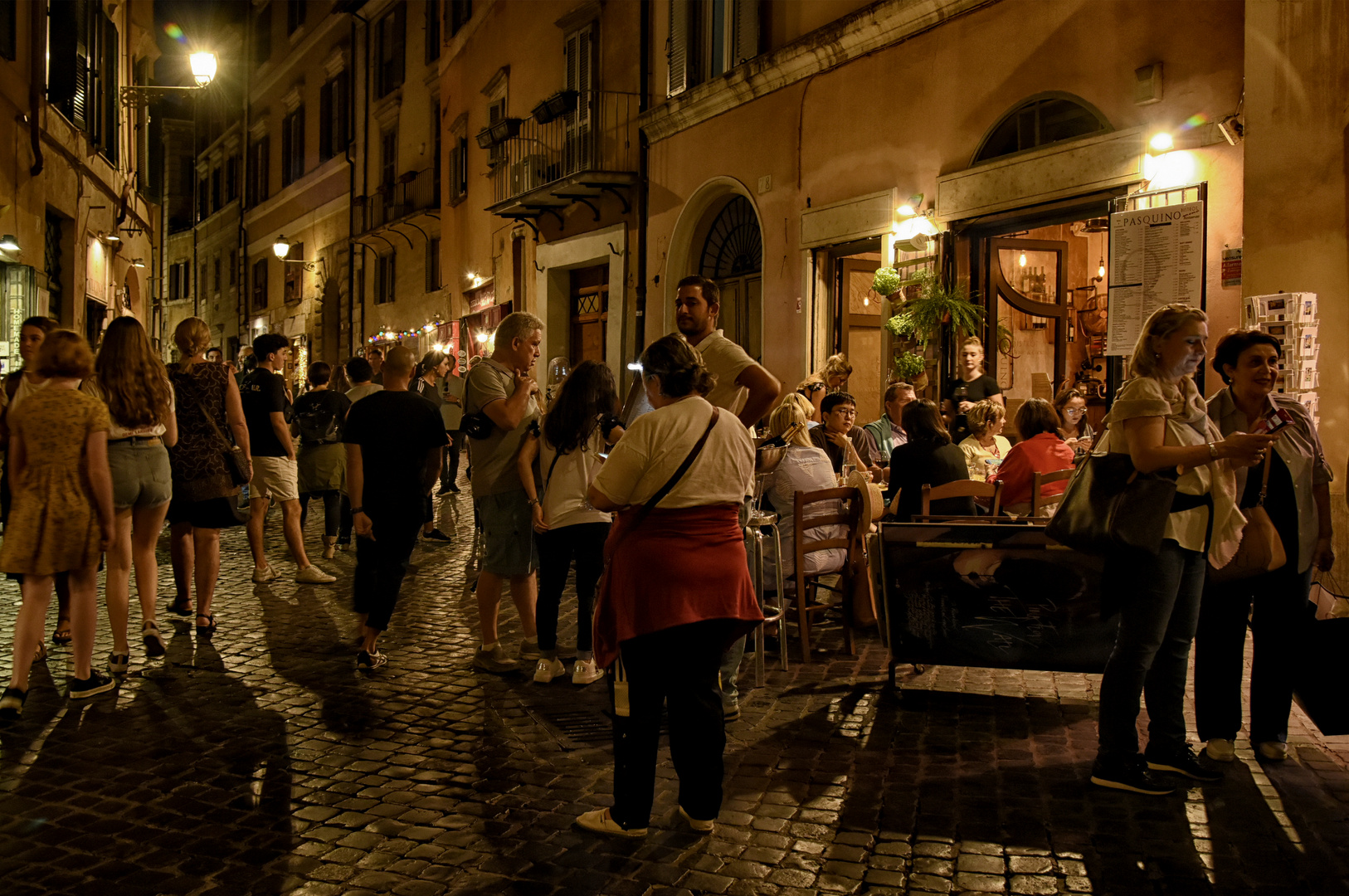 Nachtleben in Rom - Trastevere - bella vita