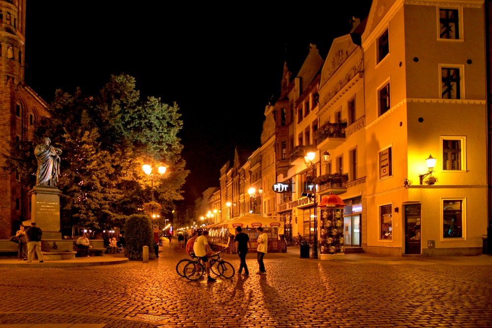 Nachtleben in Torun