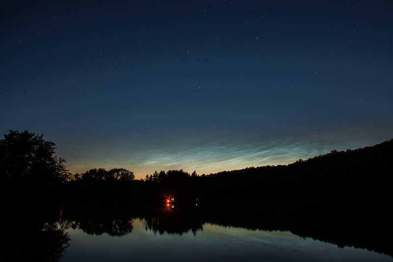 nachtleuchtende Wolken