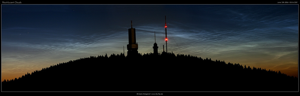 Nachtleuchtende Wolken