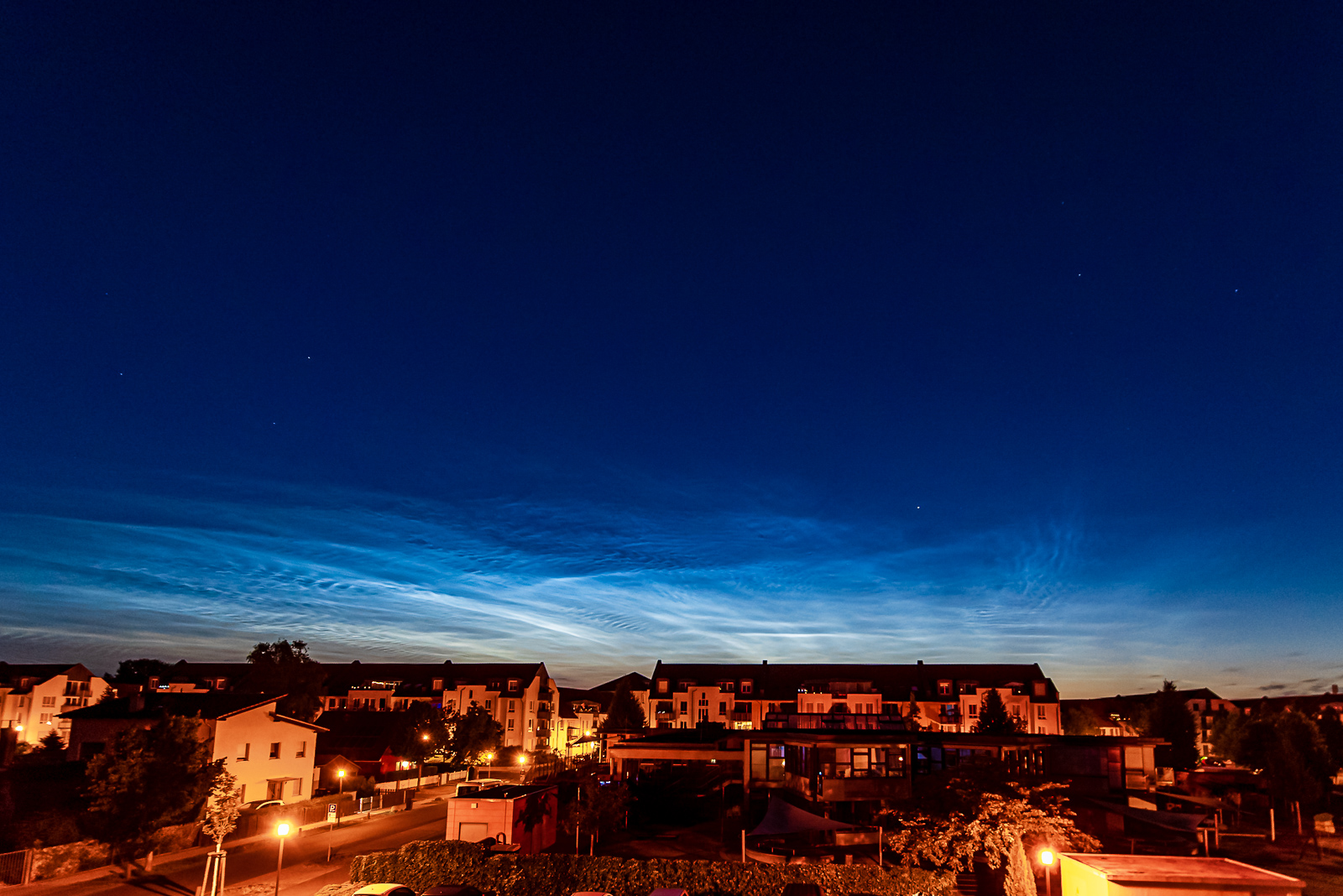 Nachtleuchtende Wolken (NLC) über Hennigsdorf