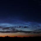 Nachtleuchtende Wolken über Elbenau