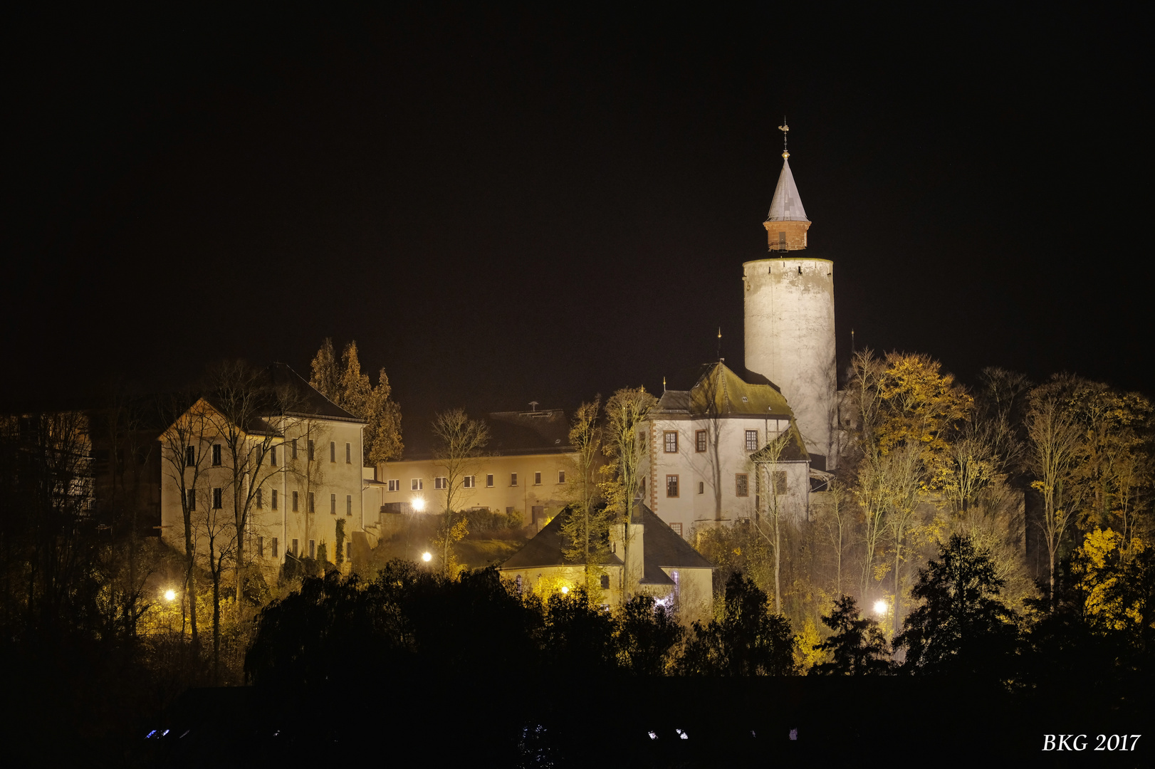 Nachtlichter Burg Posterstein 