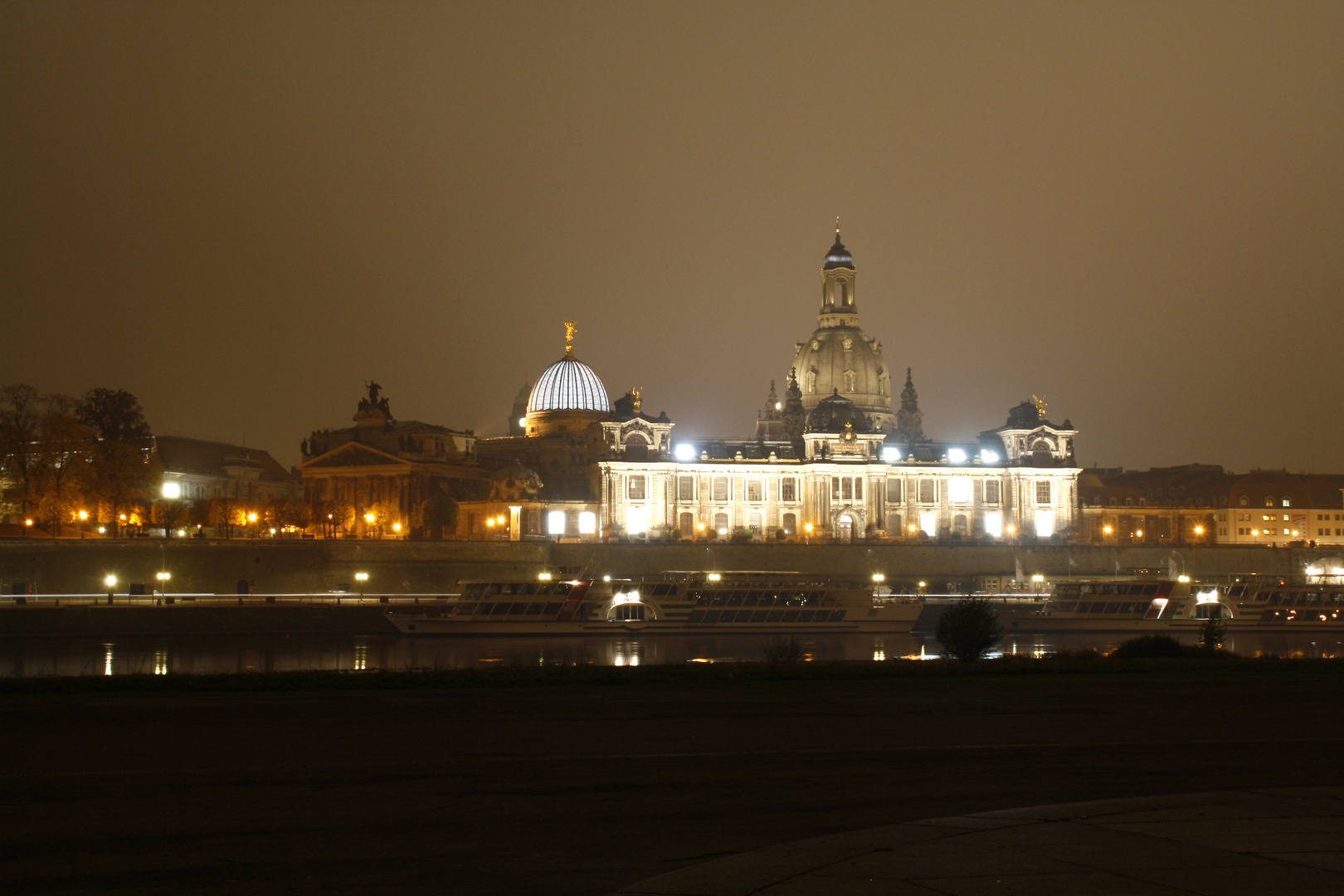 Nachtlichter in Dresden