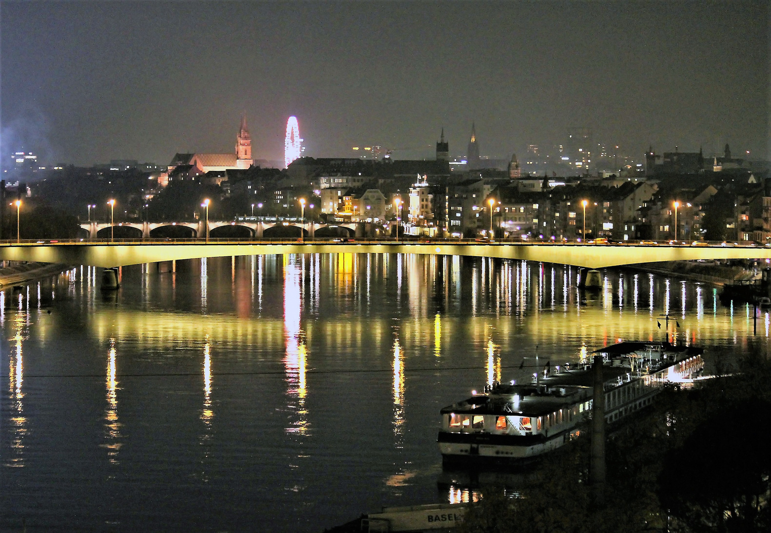 Nachtlichter-Spiegelung