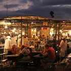 Nachtmarkt auf dem Djemaa el Fna