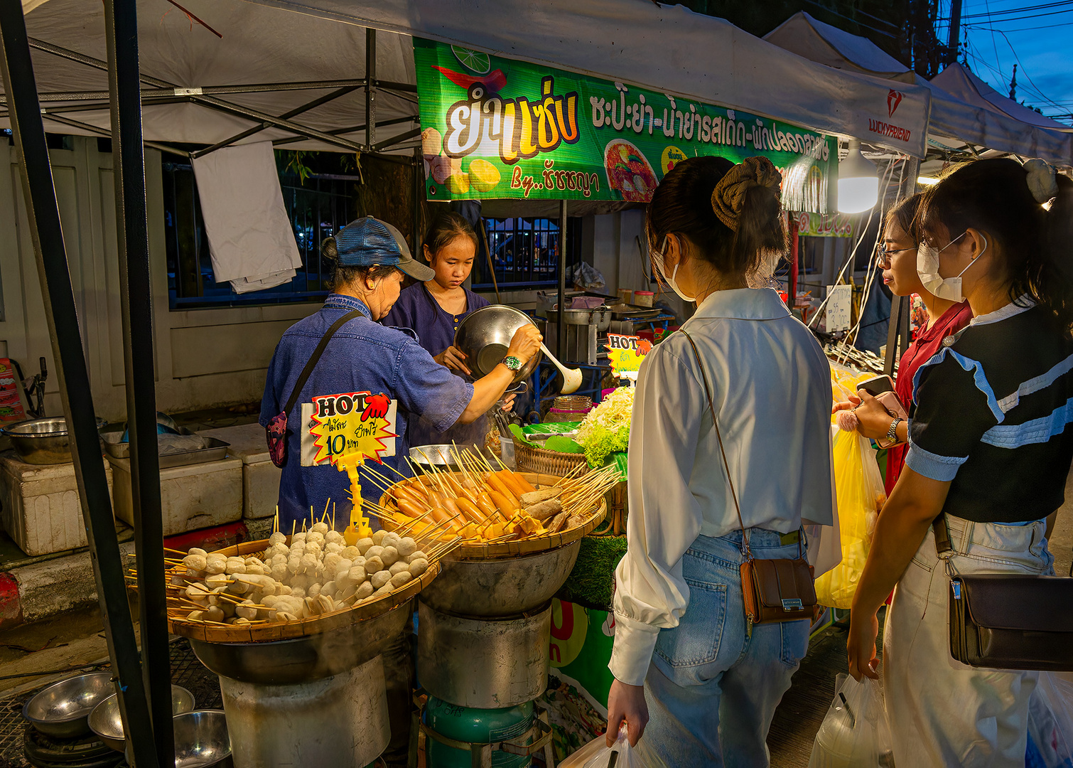 Nachtmarkt in Chiang Rai