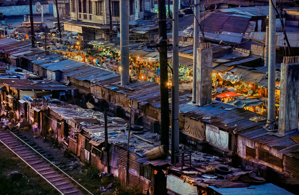 Nachtmarkt in Manila