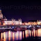 Nachtpanorama von Dresden