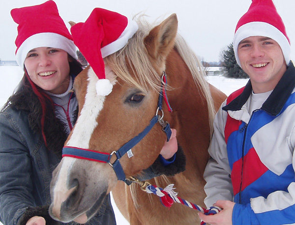 Nachträglich: Frohe Weihnachten und ein gutes neues Jahr von uns 3