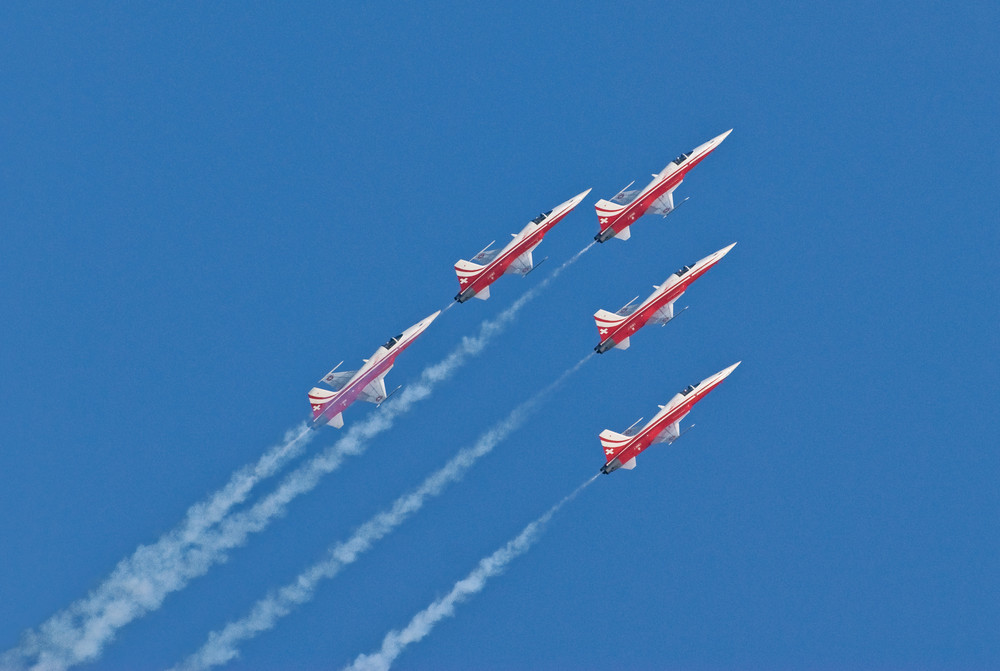 Nachtrag Hafengeburtstag der Suisse Patrouille