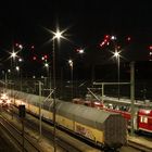 Nachts am Bahnhof 