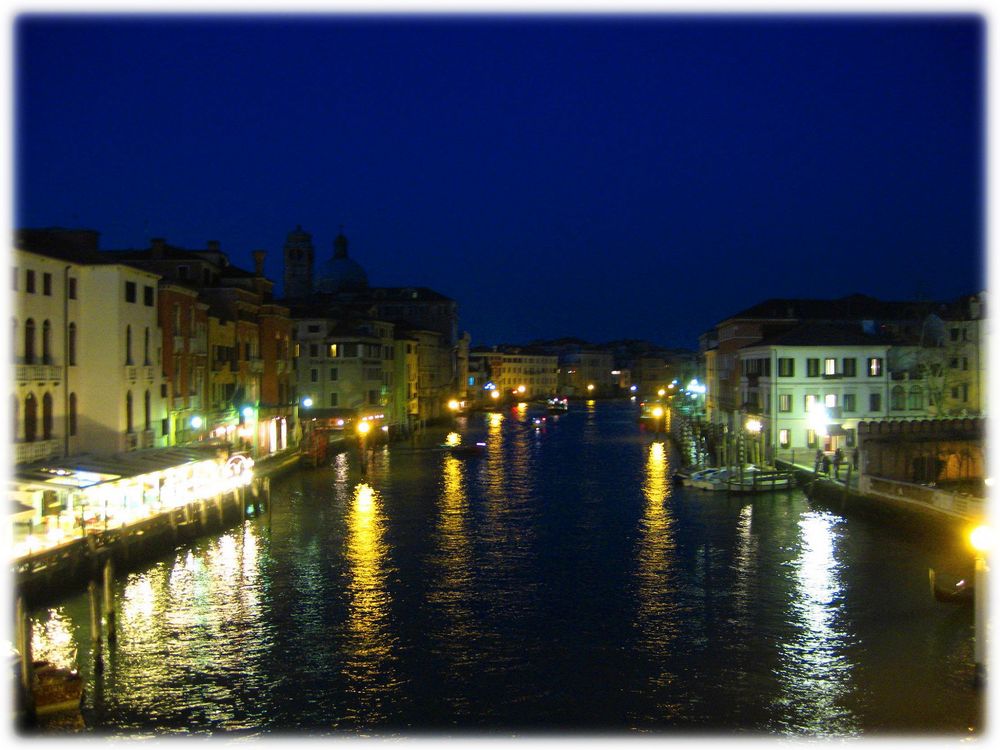 Nachts am Canale Grande