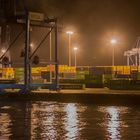 Nachts am Containerhafen I