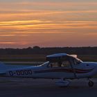 Nachts am Flughafen