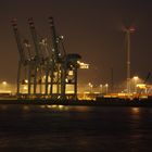 nachts am Hafen
