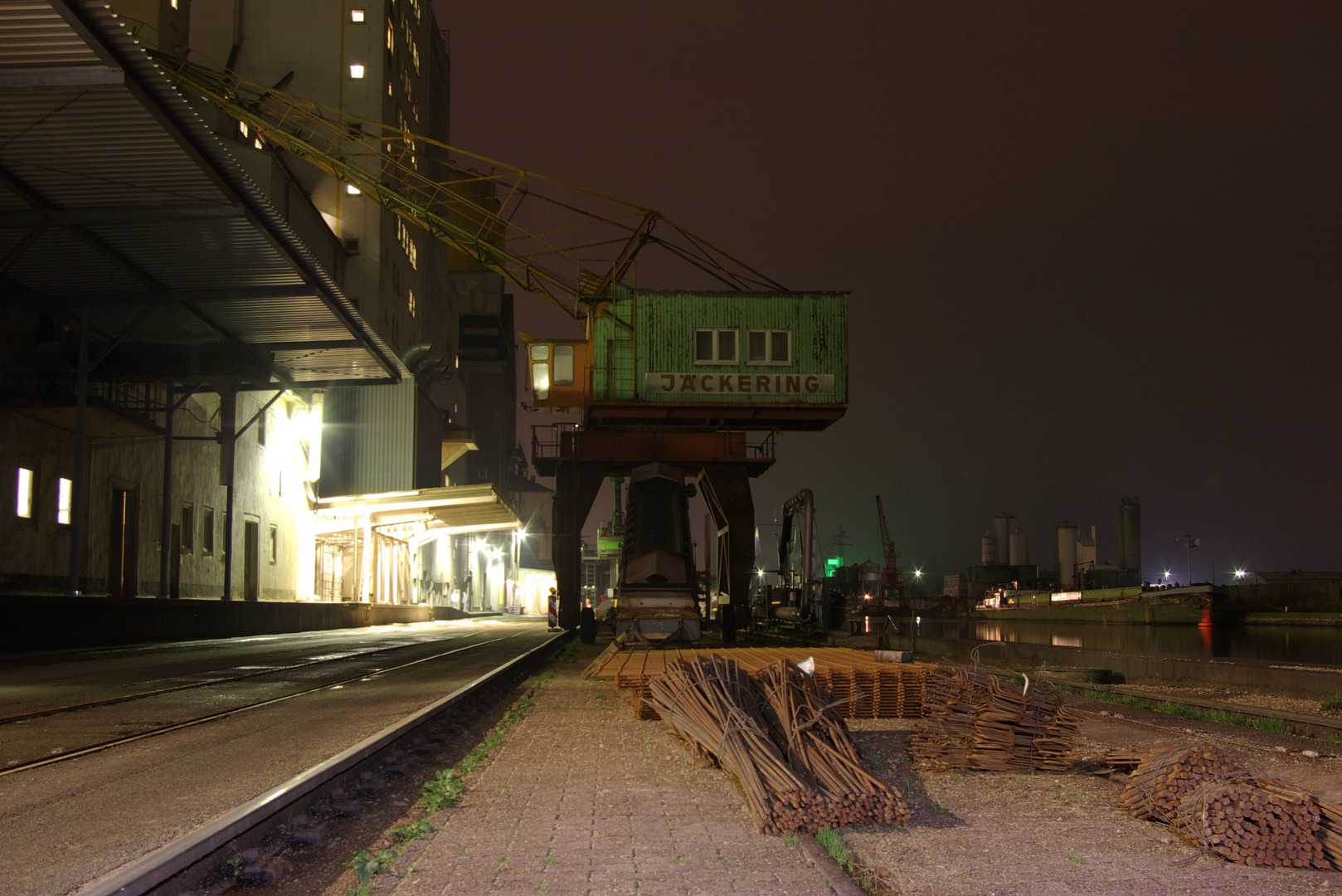 Nachts am Hafen von Hamm (3)