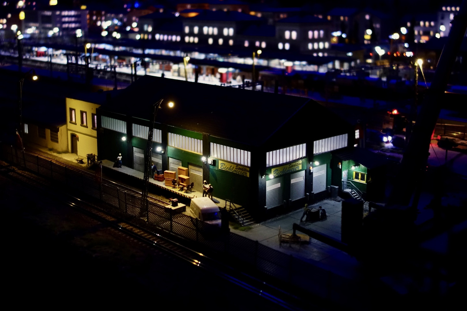 Nachts am Hamburger Hauptbahnhof...