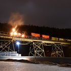 Nachts am Hüttenbachtal-Viadukt