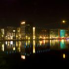 Nachts am Innenhafen Duisburg