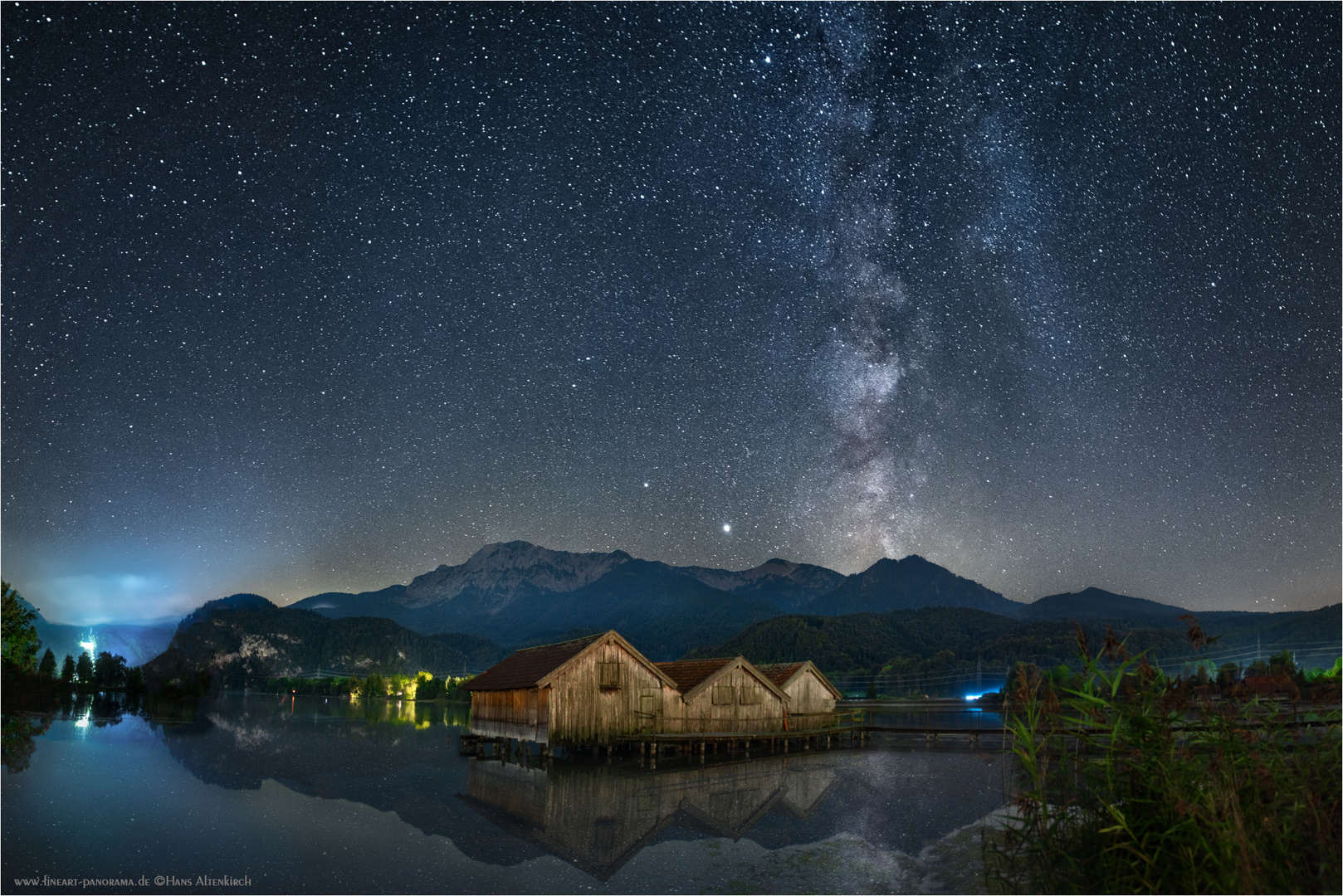 Nachts am Kochelsee