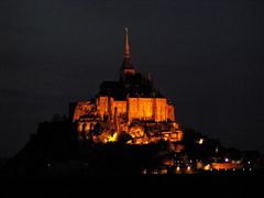 Nachts am Mt.St.Michel