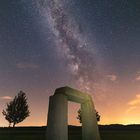 Nachts am Oberpfälzer Stonehenge 